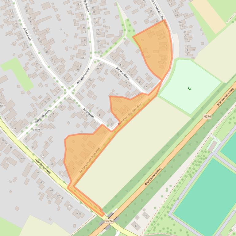 Kaart van postcodegebied 6061AN.