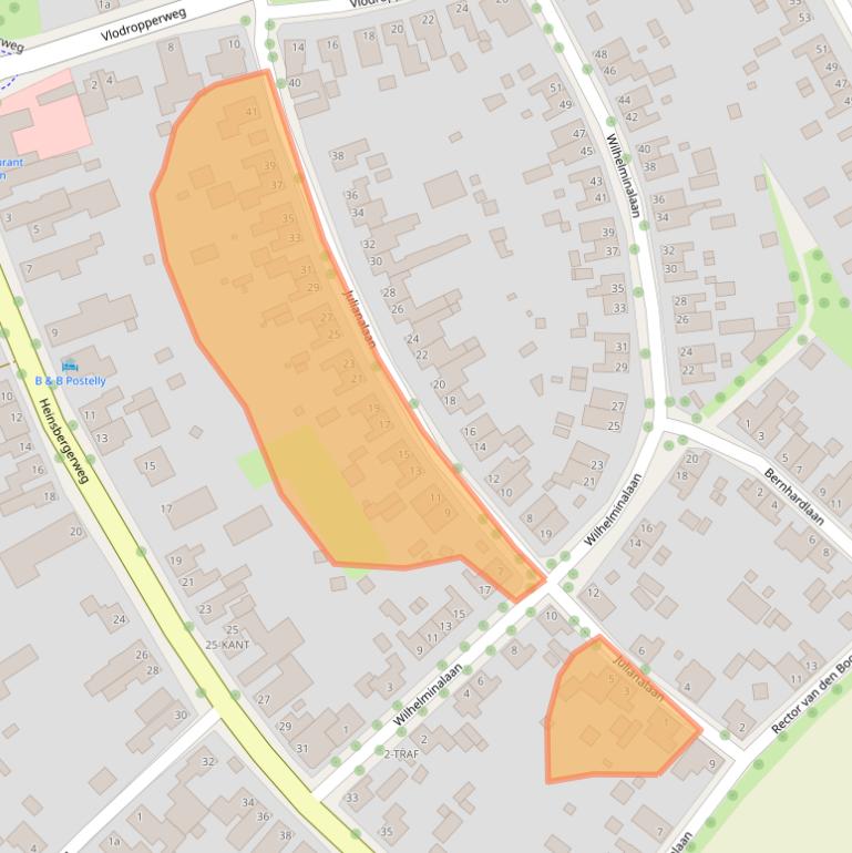 Kaart van postcodegebied 6061AT.