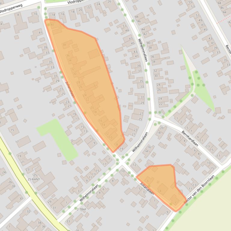 Kaart van postcodegebied 6061AV.