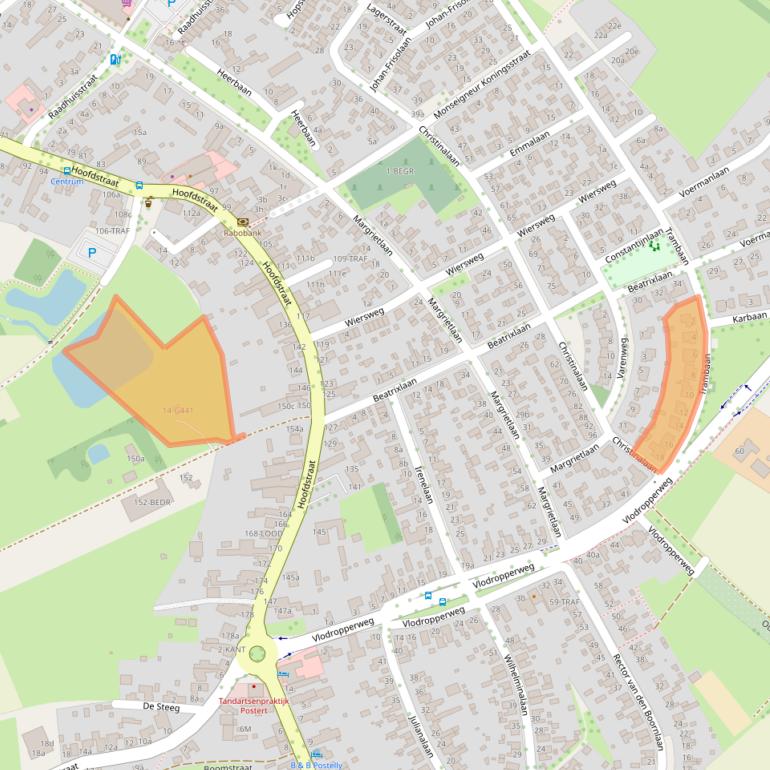 Kaart van postcodegebied 6061BN.