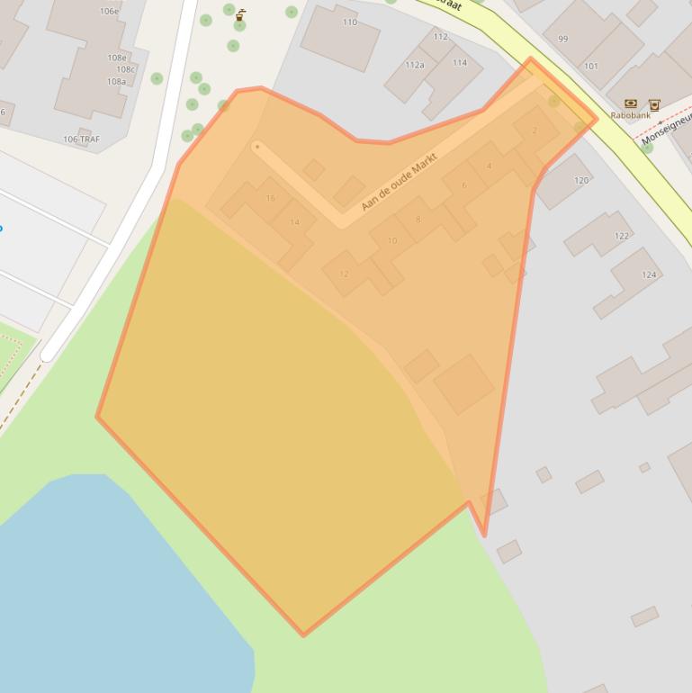 Kaart van postcodegebied 6061BZ.