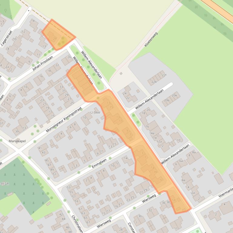 Kaart van postcodegebied 6061CM.