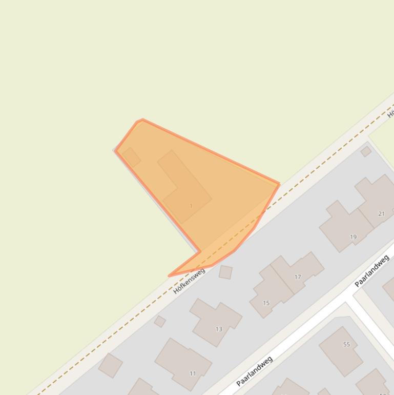 Kaart van postcodegebied 6061EW.