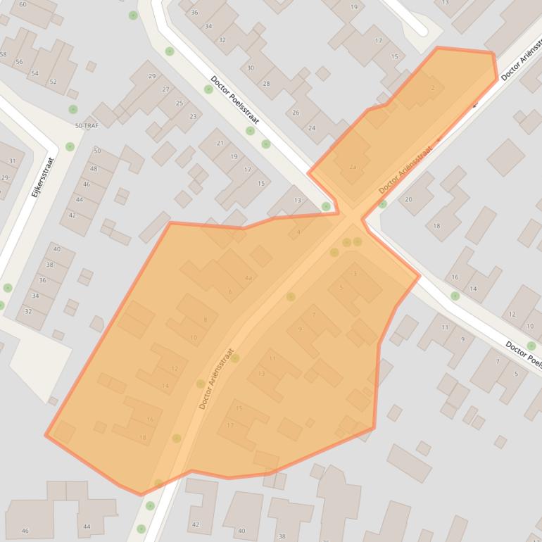 Kaart van postcodegebied 6061GL.