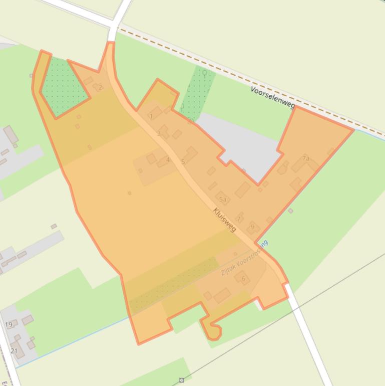 Kaart van postcodegebied 6061NH.