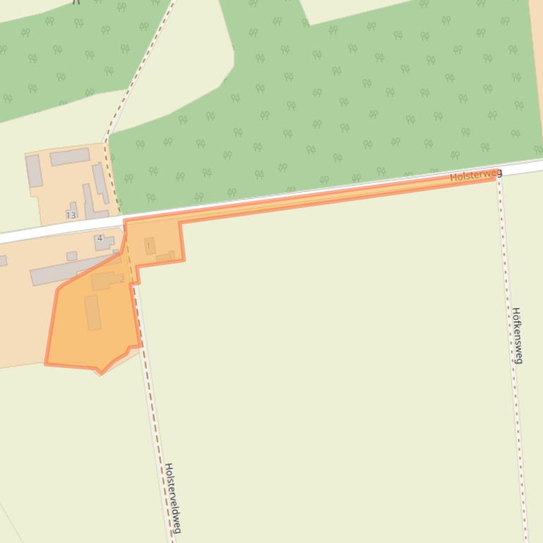 Kaart van postcodegebied 6061NX.