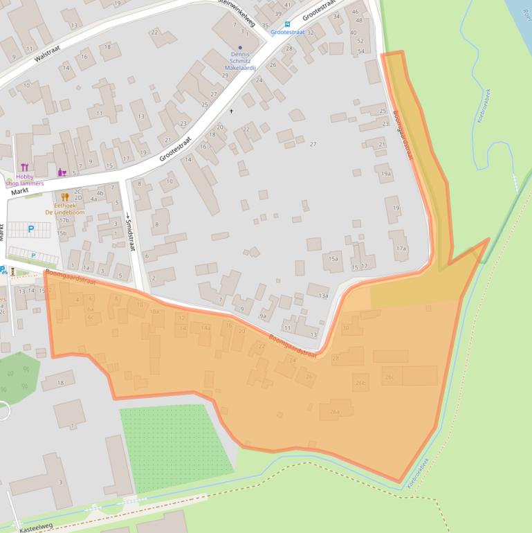 Kaart van postcodegebied 6063AH.