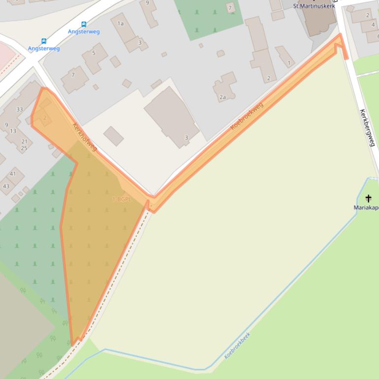 Kaart van postcodegebied 6063AZ.