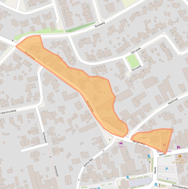 Kaart van postcodegebied 6063BR.