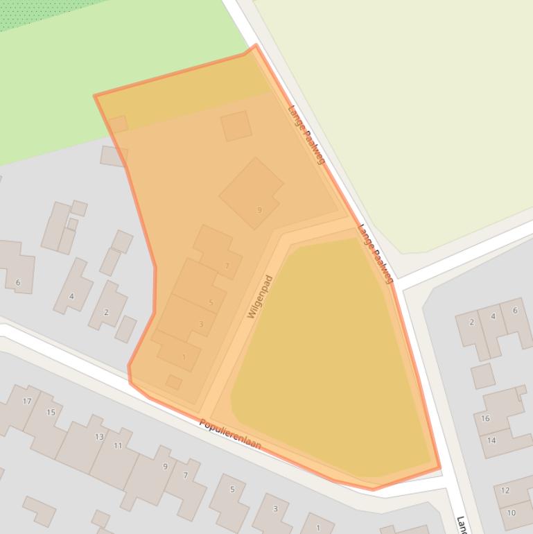 Kaart van postcodegebied 6063CW.