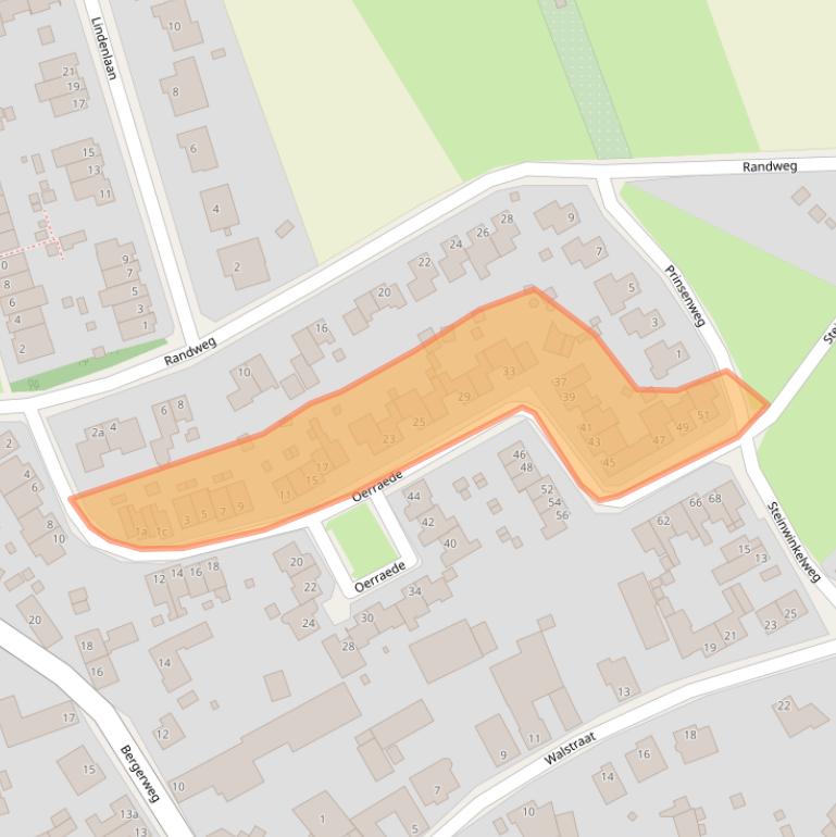 Kaart van postcodegebied 6063EB.