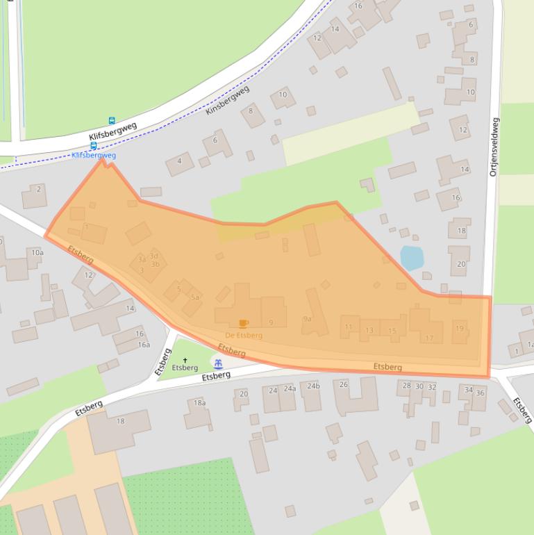 Kaart van postcodegebied 6063NG.