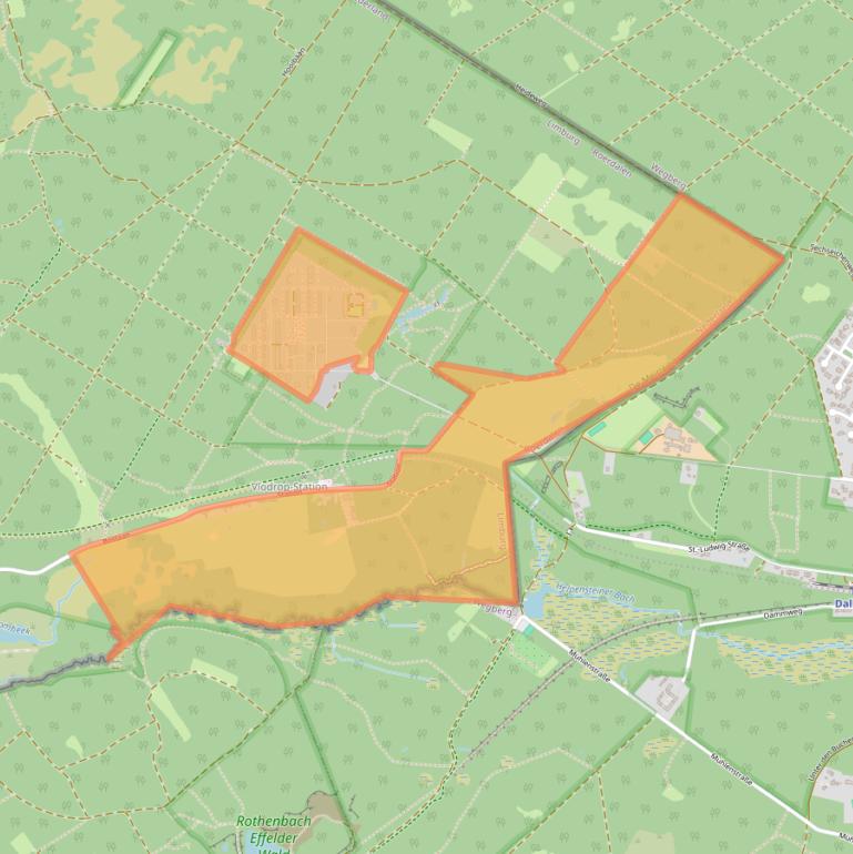 Kaart van postcodegebied 6063NP.