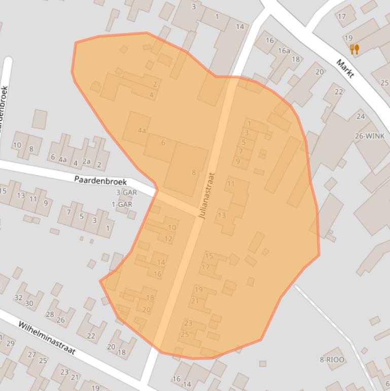 Kaart van postcodegebied 6065AM.