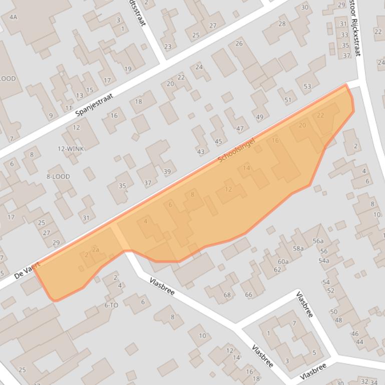 Kaart van postcodegebied 6065BS.