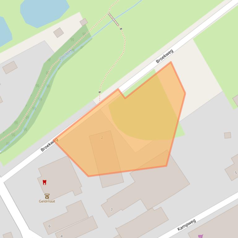 Kaart van postcodegebied 6065CP.