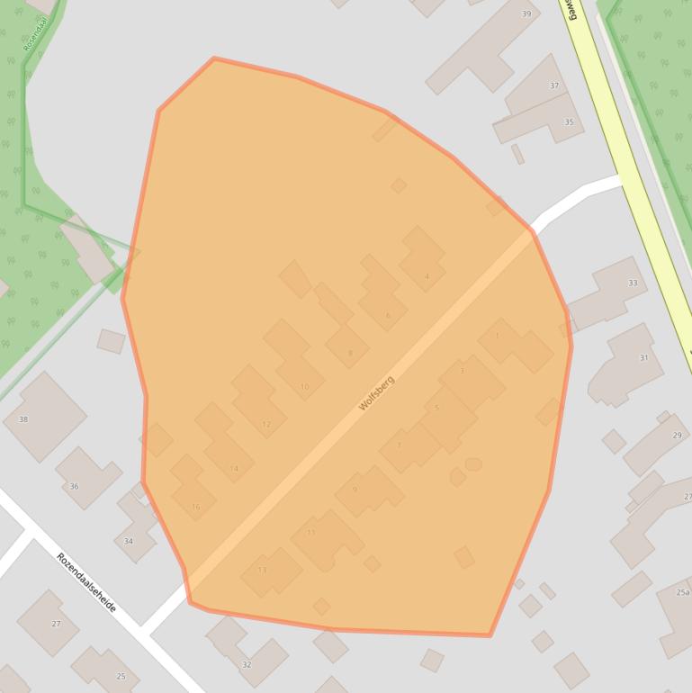 Kaart van postcodegebied 6065CS.