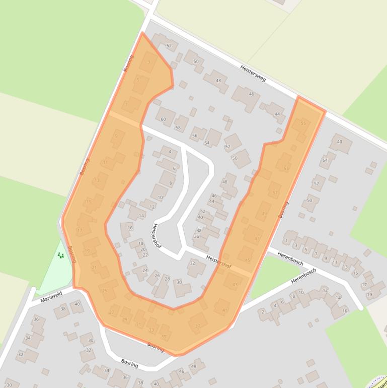 Kaart van postcodegebied 6065DC.