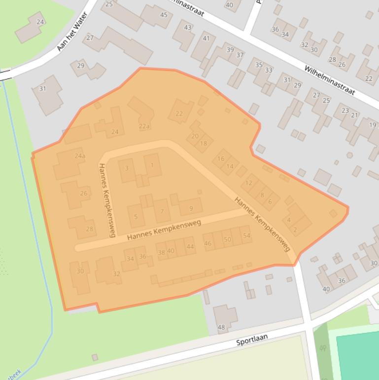 Kaart van postcodegebied 6065DX.