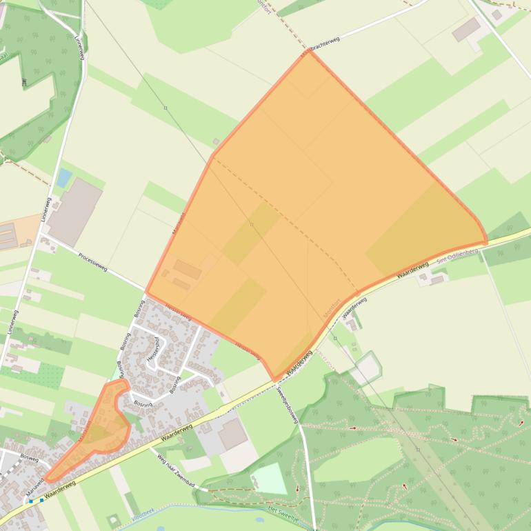 Kaart van postcodegebied 6065ET.