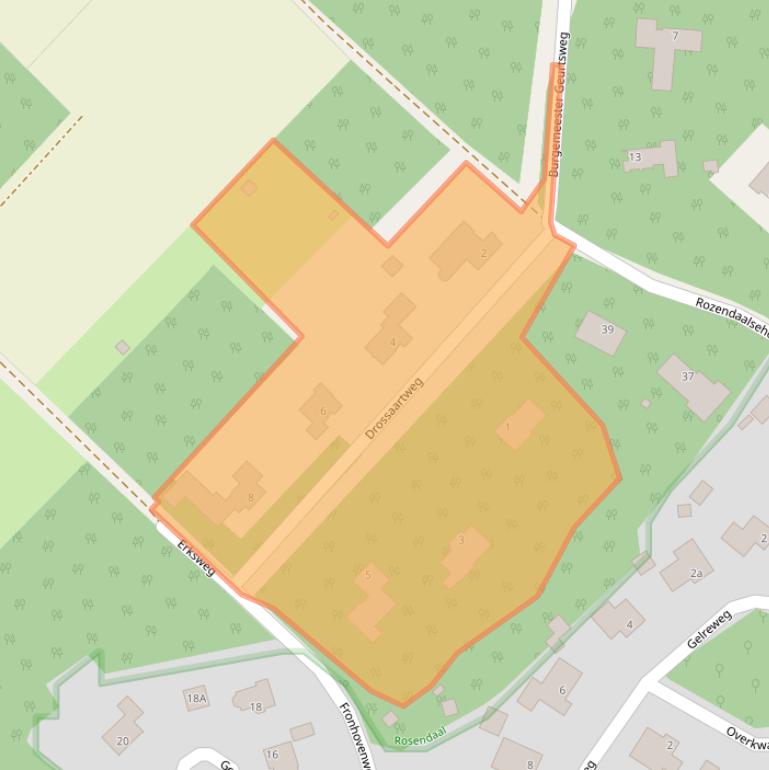 Kaart van postcodegebied 6065EZ.