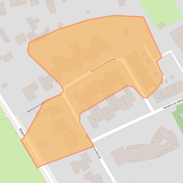 Kaart van postcodegebied 6065GB.