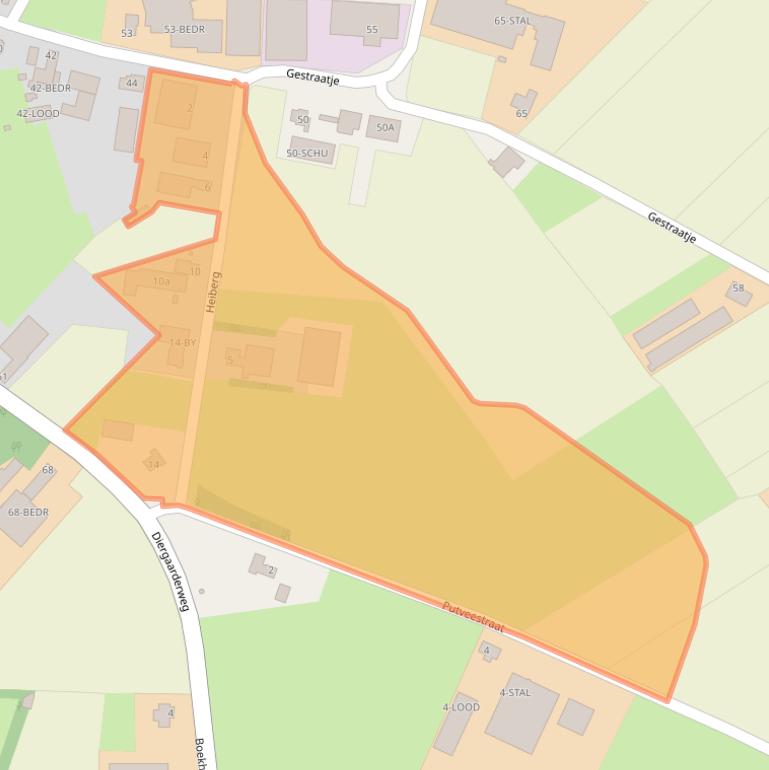 Kaart van postcodegebied 6065NA.