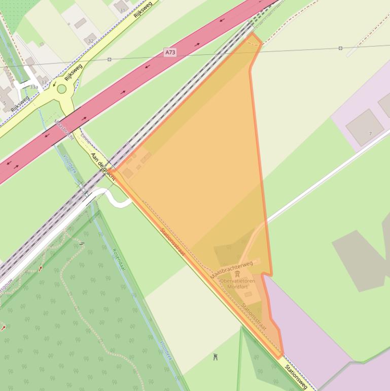 Kaart van postcodegebied 6065NL.