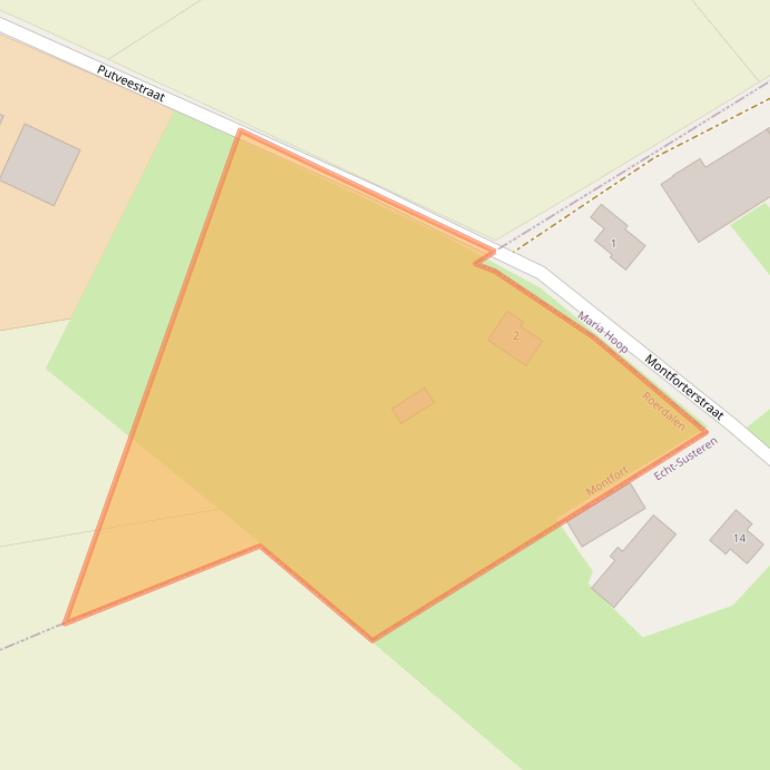 Kaart van postcodegebied 6065NM.