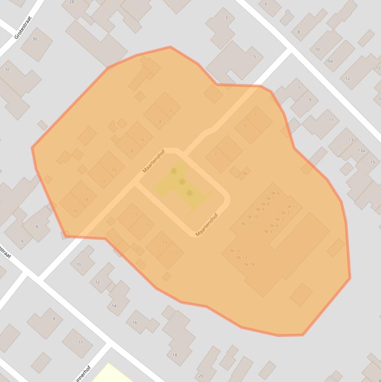 Kaart van postcodegebied 6067CK.