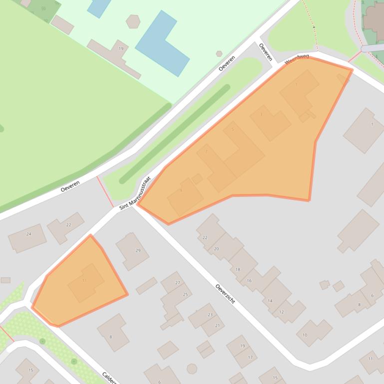 Kaart van postcodegebied 6067CT.