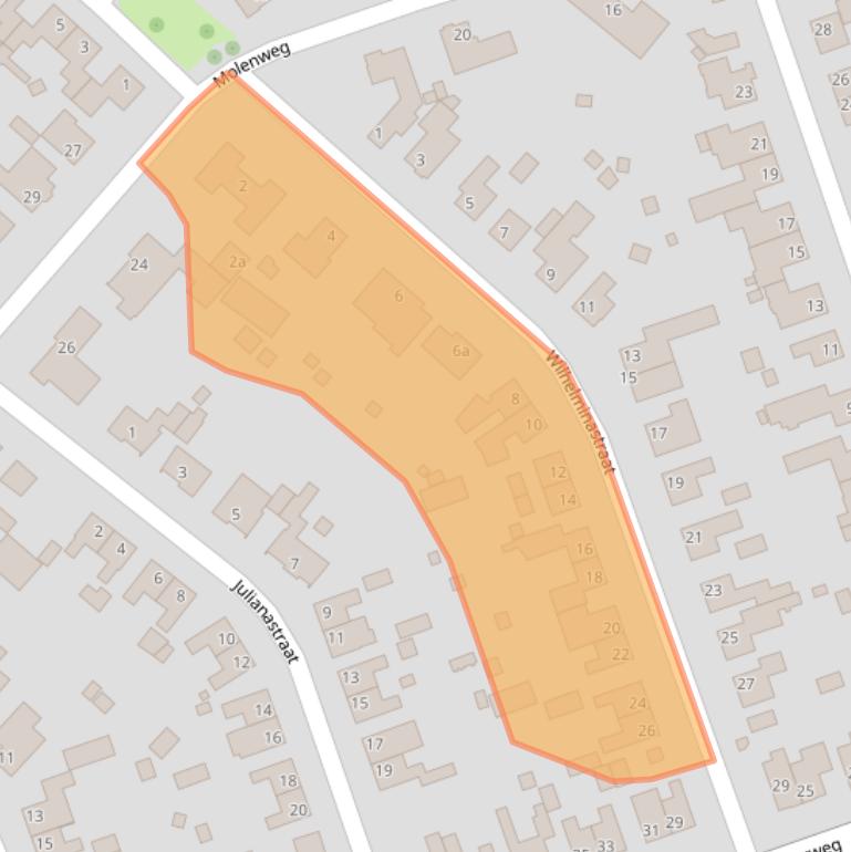 Kaart van postcodegebied 6067EX.