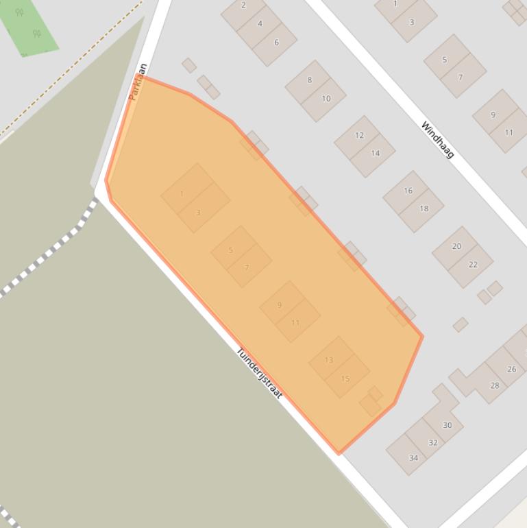 Kaart van postcodegebied 6067JN.