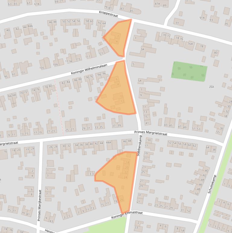 Kaart van postcodegebied 6071HJ.