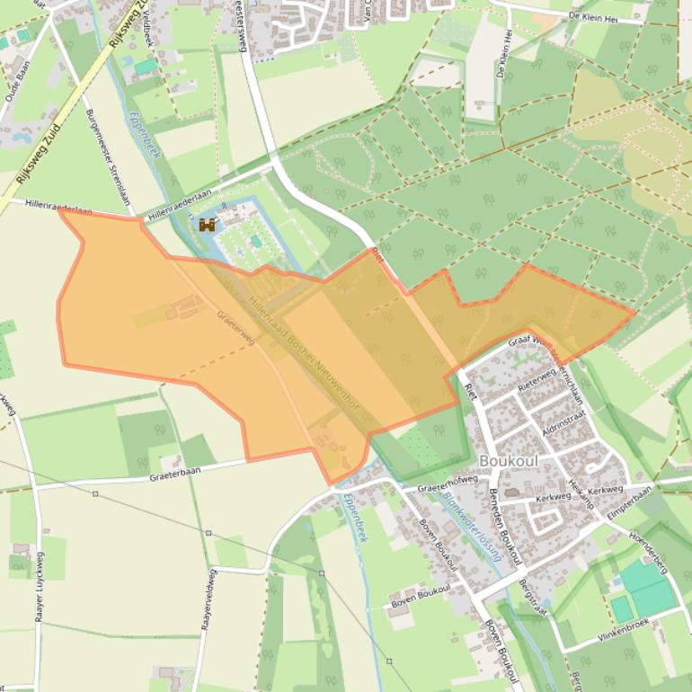 Kaart van postcodegebied 6071ND.