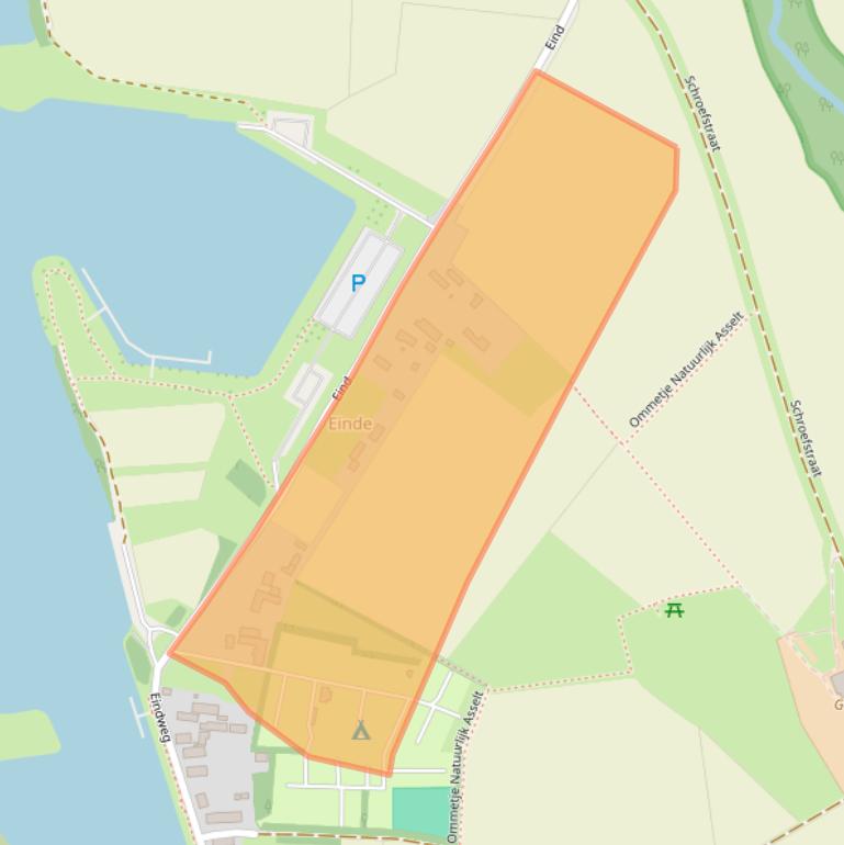 Kaart van postcodegebied 6071PC.