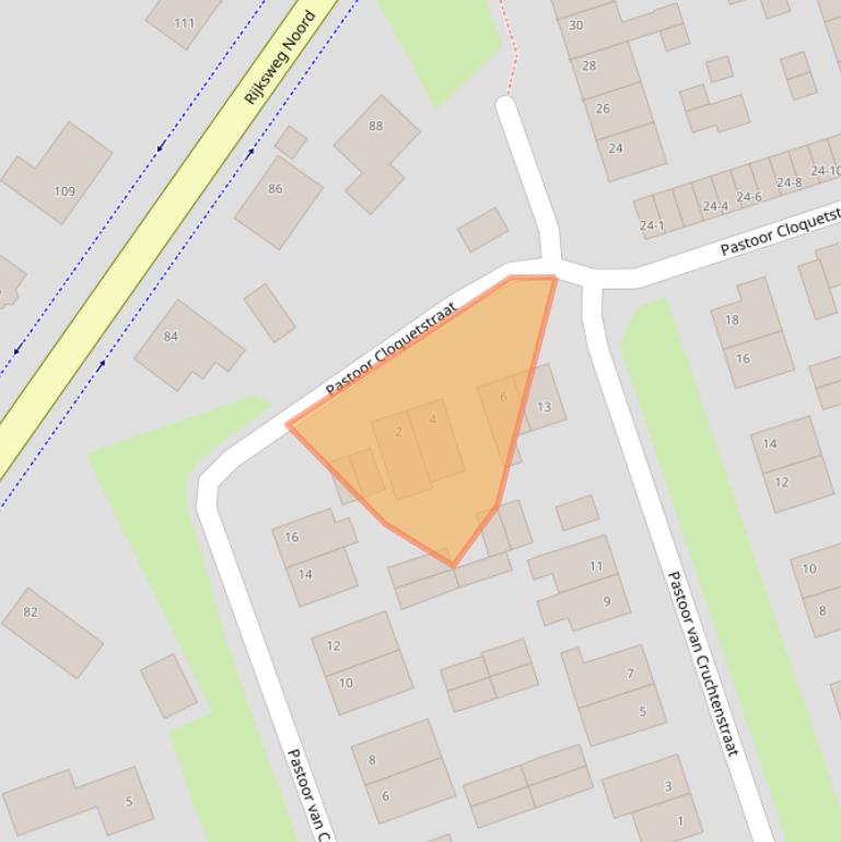 Kaart van postcodegebied 6071TW.