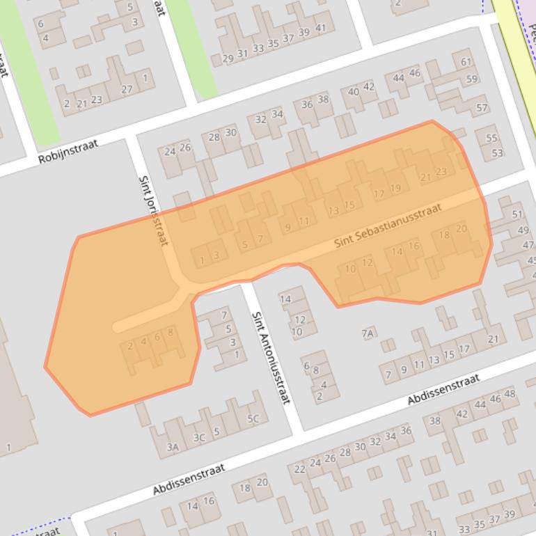 Kaart van postcodegebied 6071VM.