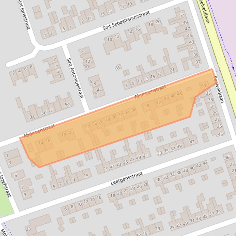 Kaart van postcodegebied 6071VR.