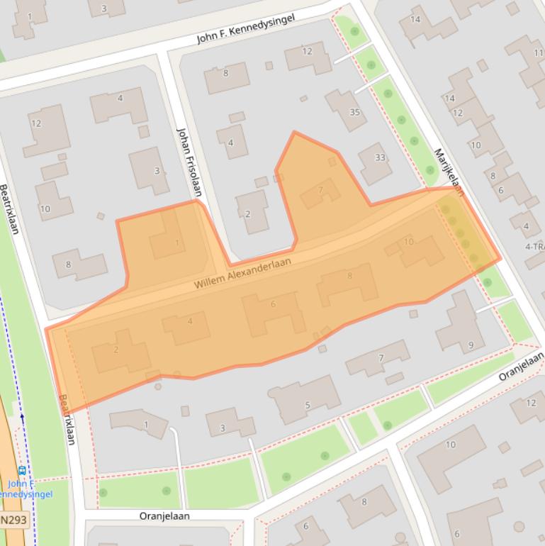 Kaart van postcodegebied 6074AM.