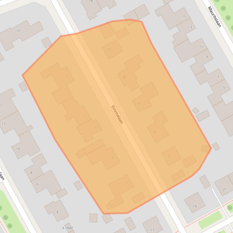 Kaart van postcodegebied 6074AR.