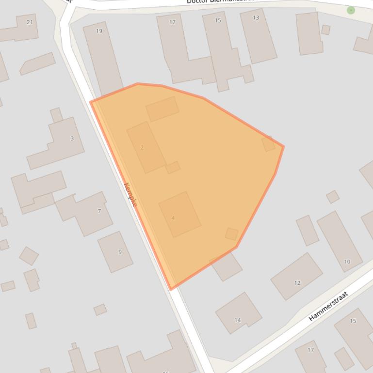 Kaart van postcodegebied 6075AP.