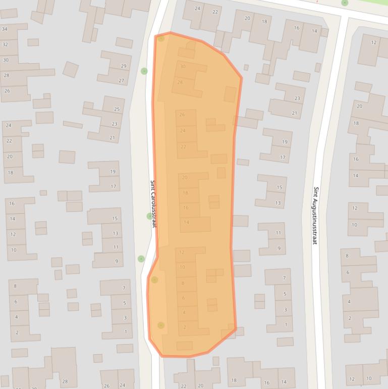 Kaart van postcodegebied 6075BB.
