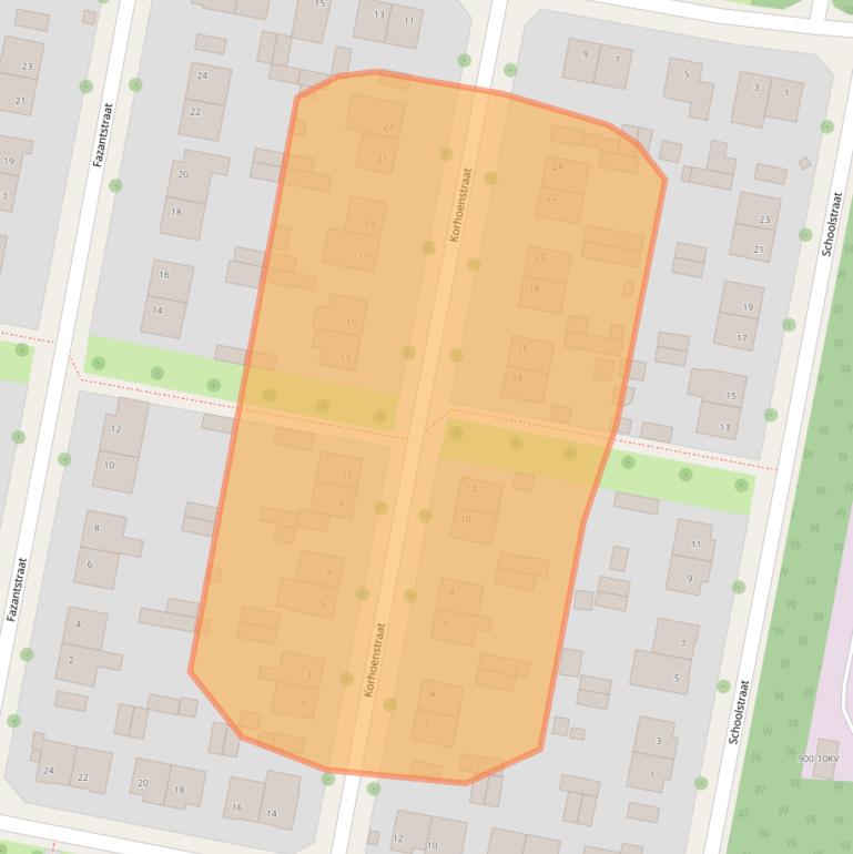 Kaart van postcodegebied 6075BN.