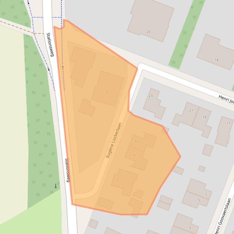 Kaart van postcodegebied 6075CJ.