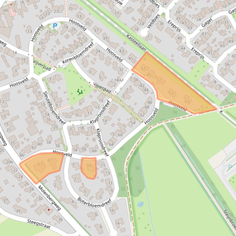 Kaart van postcodegebied 6075DD.