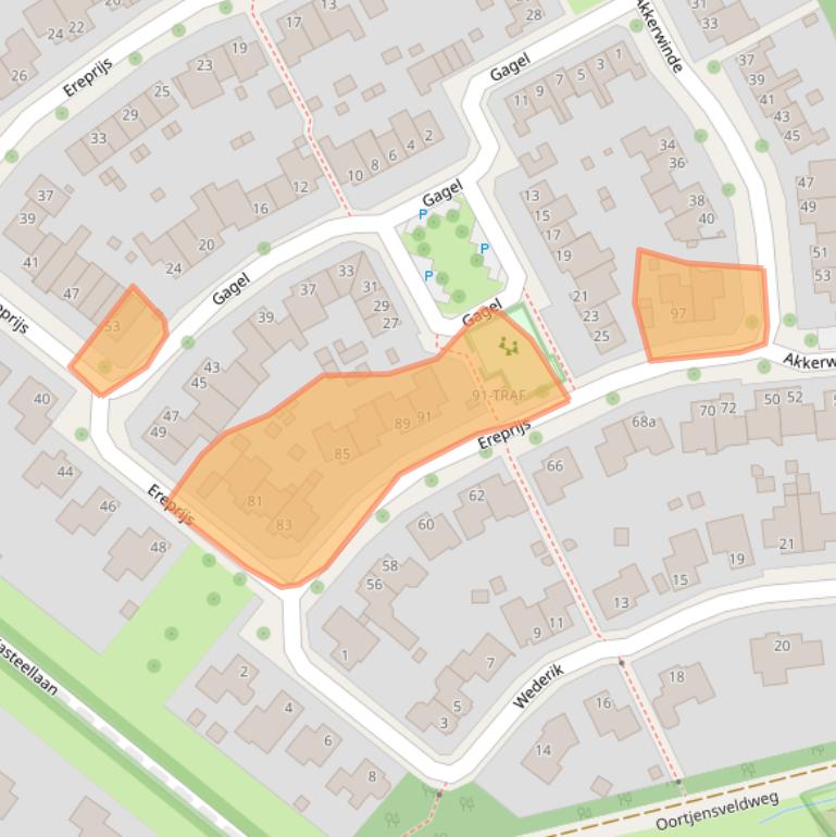 Kaart van postcodegebied 6075GM.