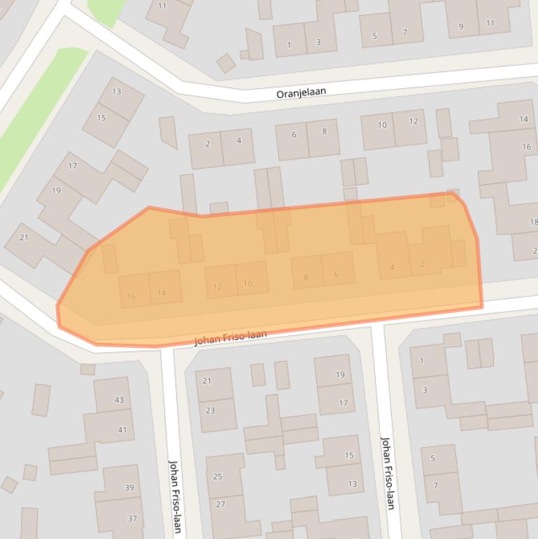 Kaart van postcodegebied 6077CC.