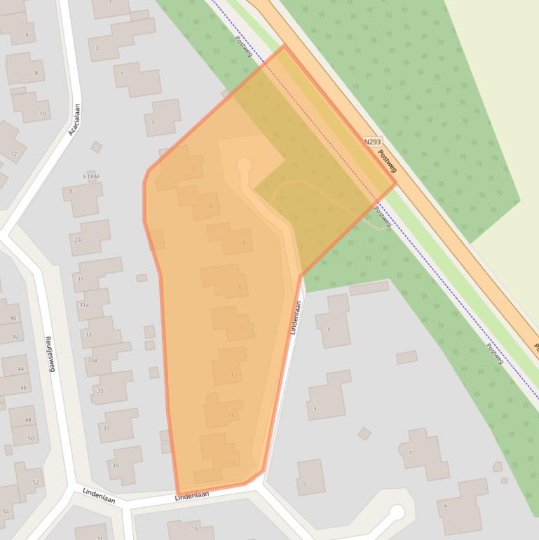 Kaart van postcodegebied 6077CM.