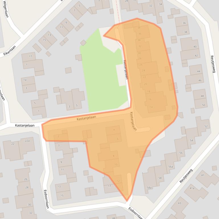 Kaart van postcodegebied 6077CR.